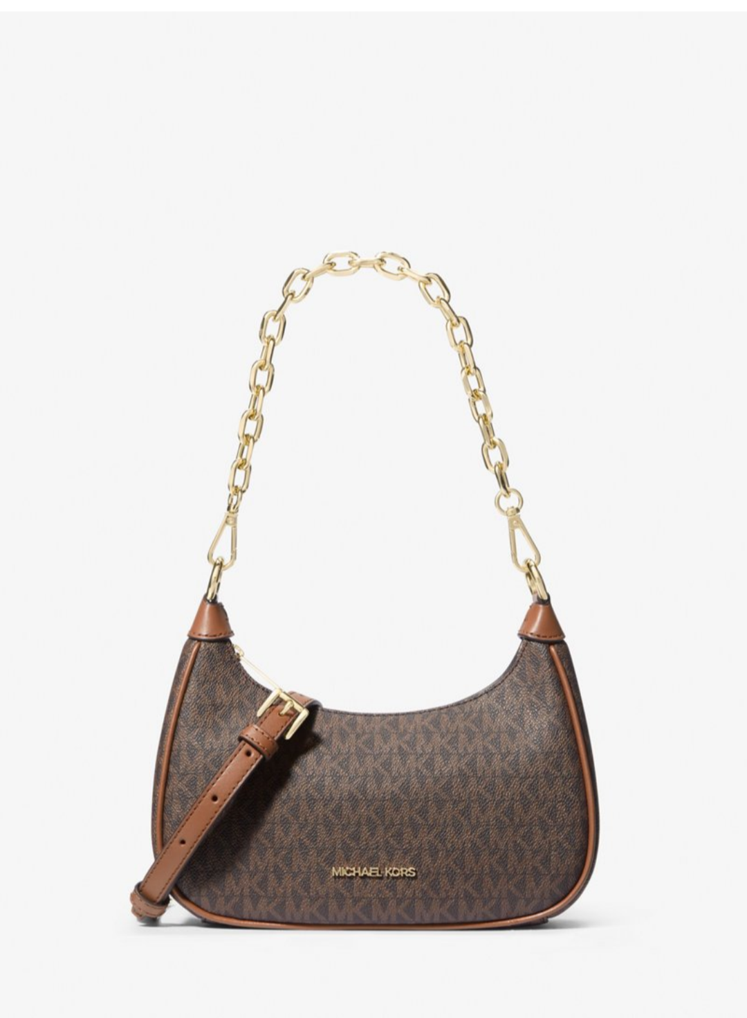 Michael Kors Cora Medium Signature Logo Shoulder Bag – glamslamnepal