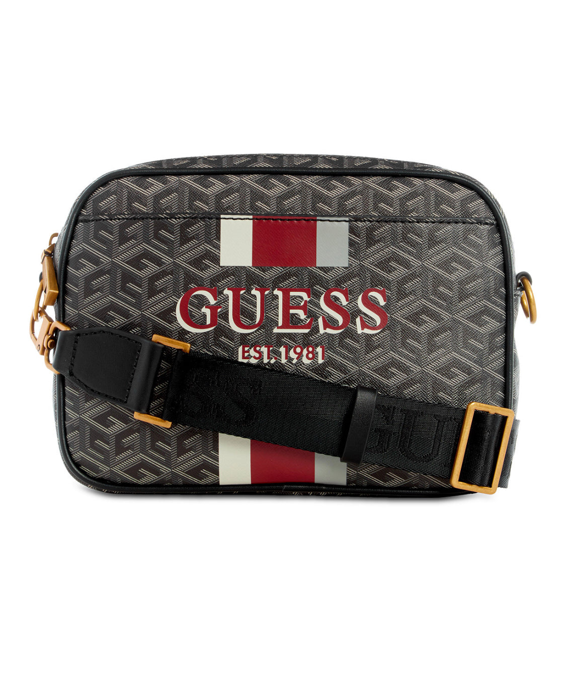 Guess Vikky G-Cube Monogram Small Crossbody Camera Bag