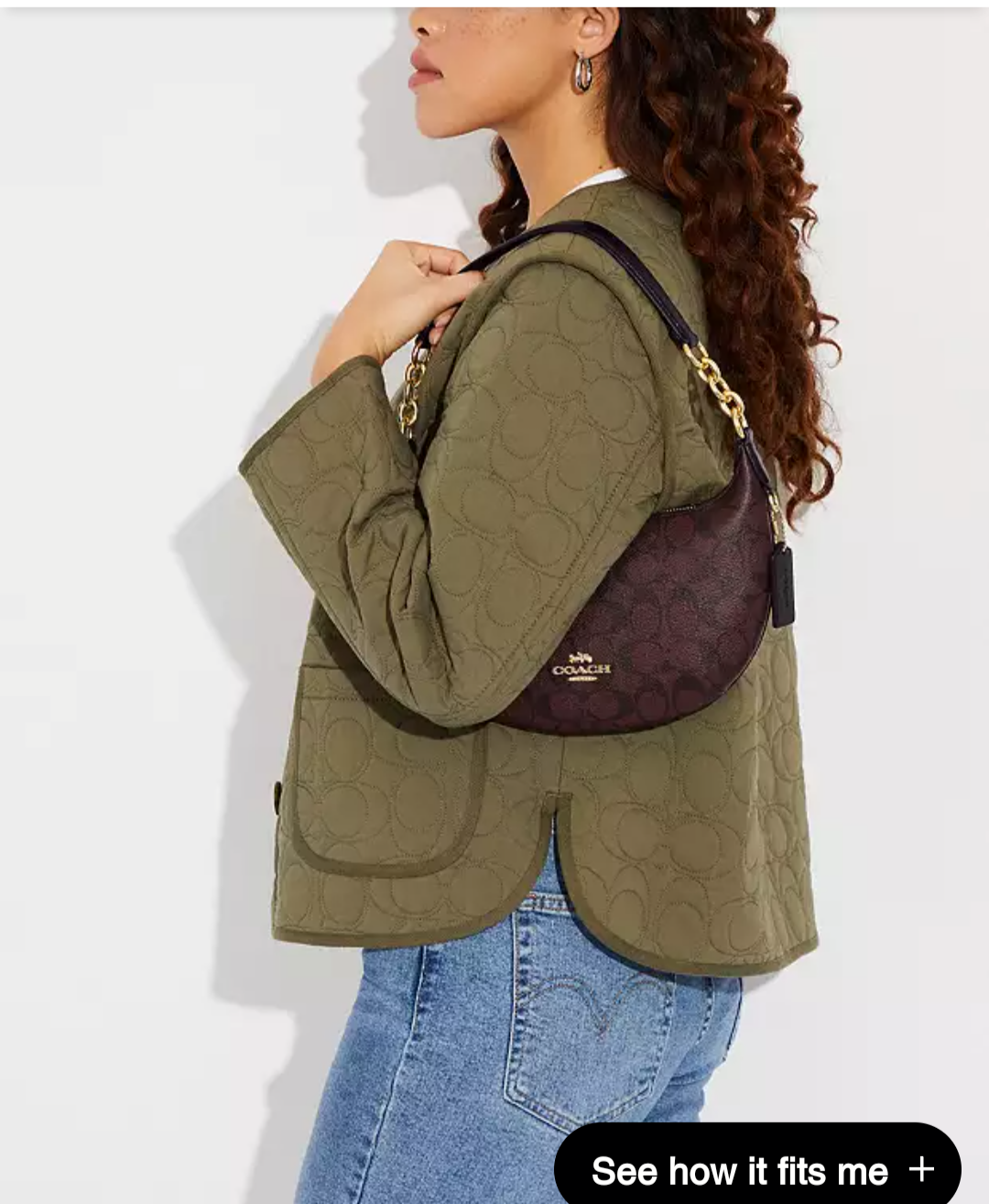 Coach PAYTON HOBO IN SIGNATURE CANVAS