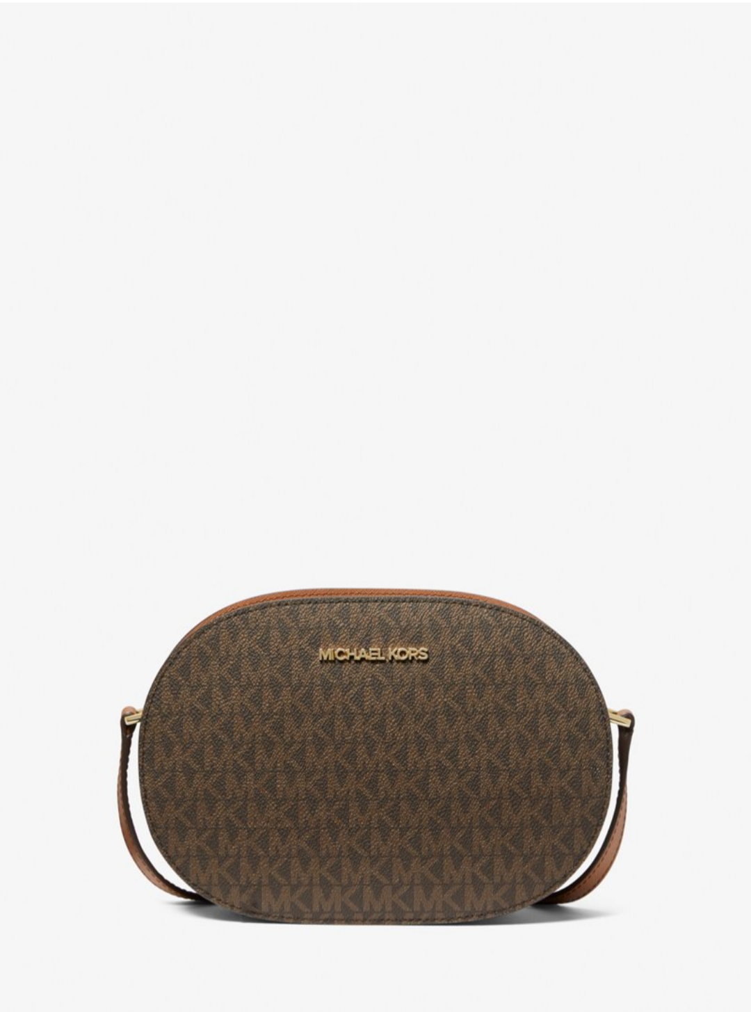 Michael Kors Jet Set Travel Medium Signature Logo Crossbody Bag