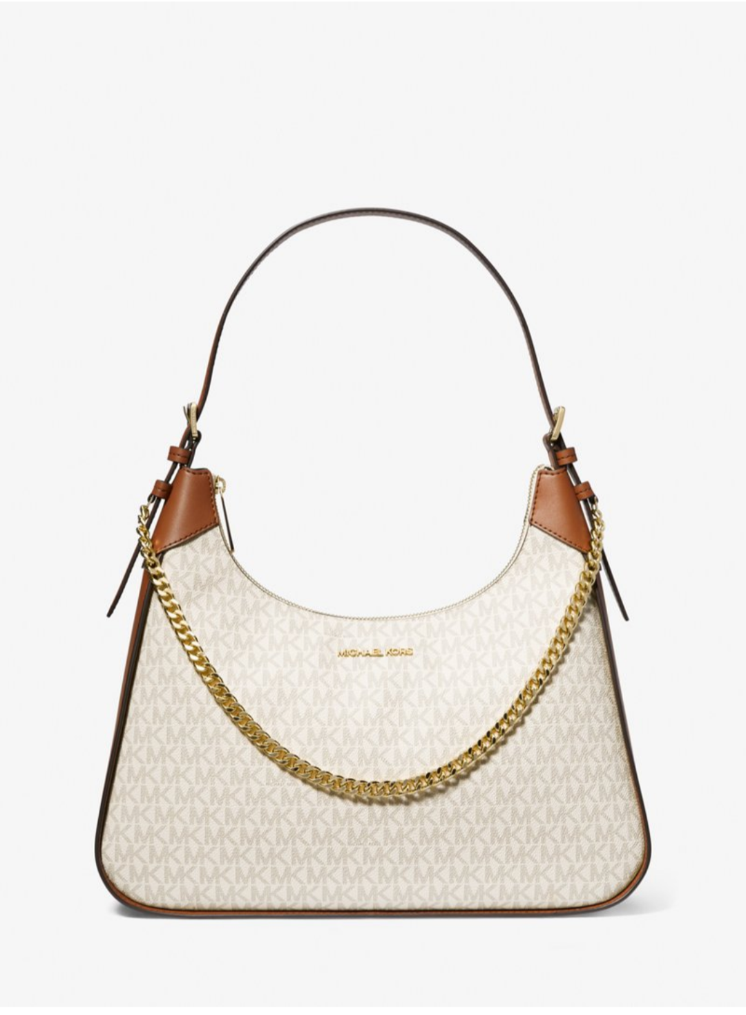 Michael Kors Wilma Large Leather Shoulder Bag