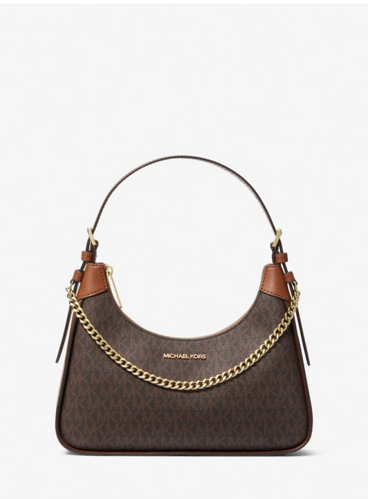 Michael Kors Wilma Medium Signature Logo Shoulder Bag