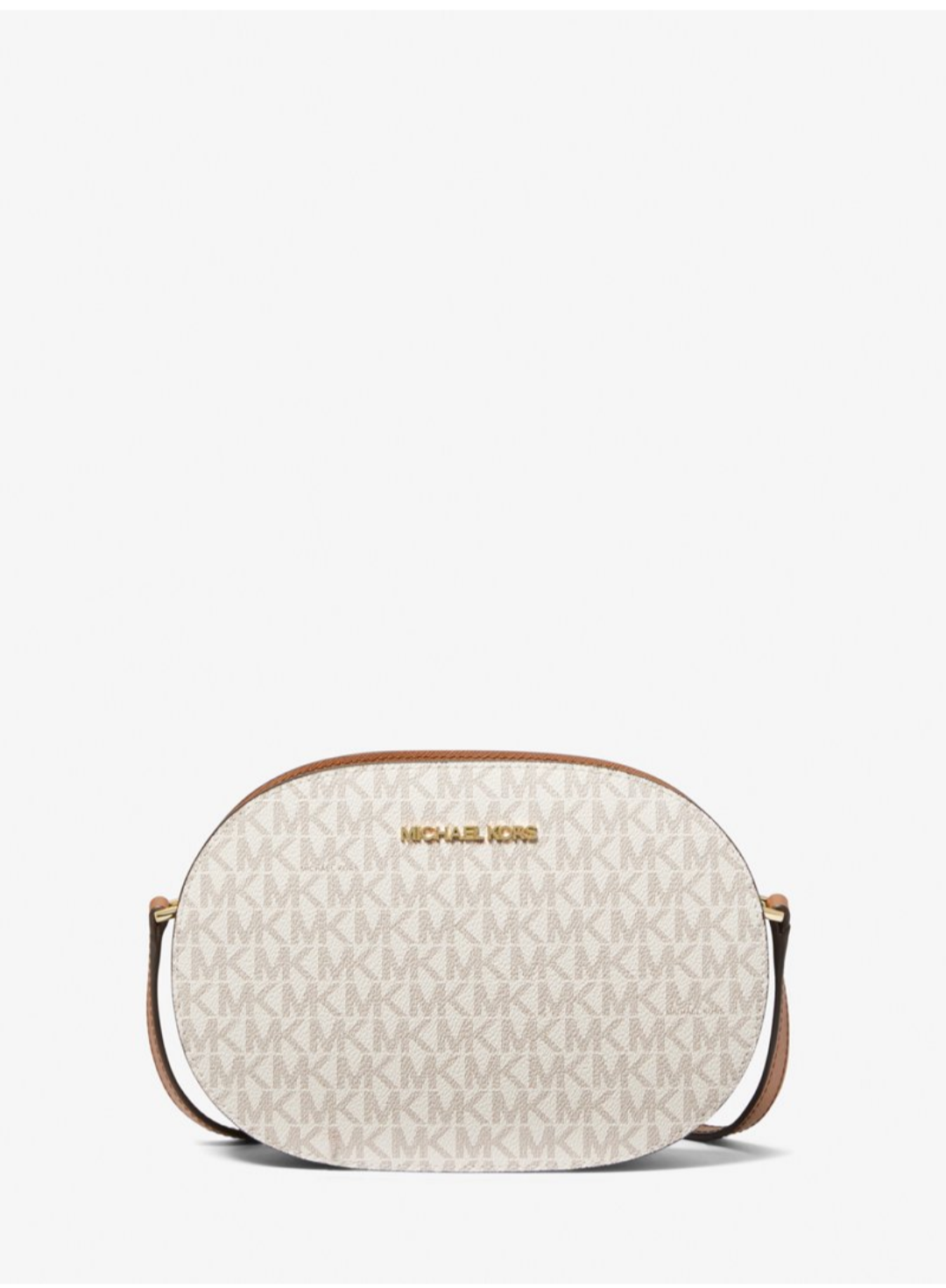 Michael Kors Jet Set Travel Medium Signature Logo Crossbody Bag
