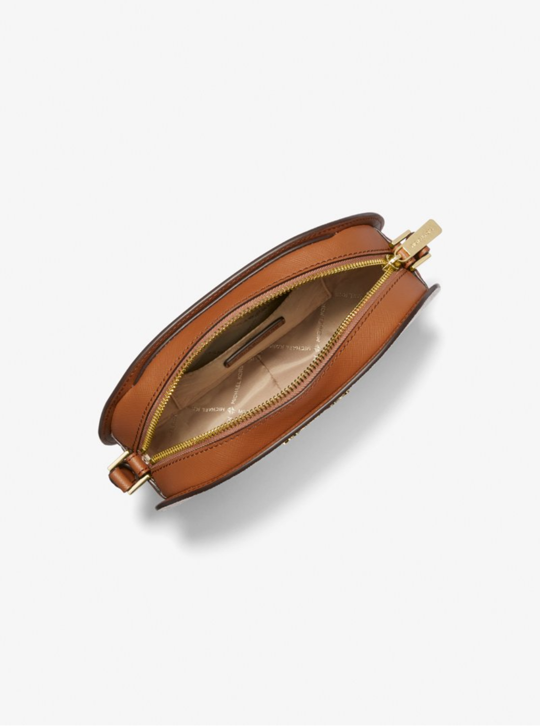 Michael Kors Jet Set Travel Medium Signature Logo Crossbody Bag